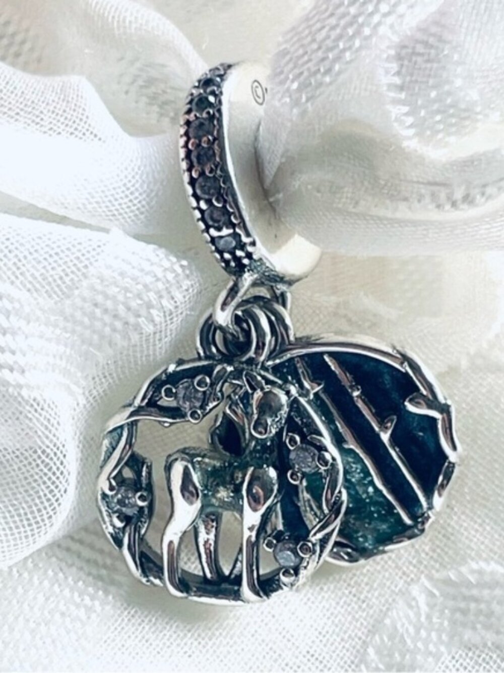 🦌✨ NWOT Professor Snape Patronus Dangle Charm – Harry Potter Inspired ⚡